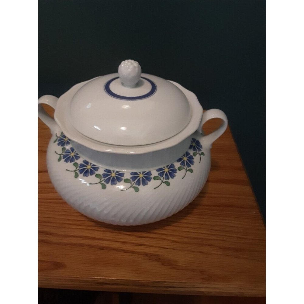 DANSK BOUQUET LARGE TUREEN WITH LID